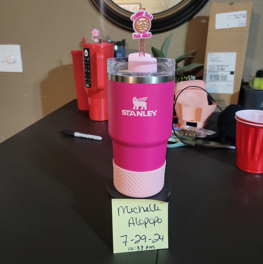 Stanley 20oz Pink Vibes Tumbler